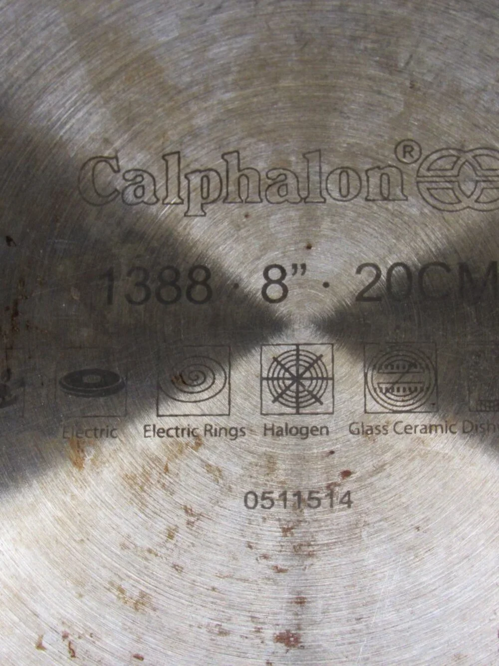 3 Calphalon Stainless Steel Fry Pan Set  8